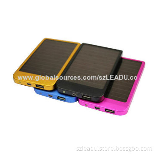 5,000mAh Solar Mobile Phone Power Banks for Phone and Digital Devices